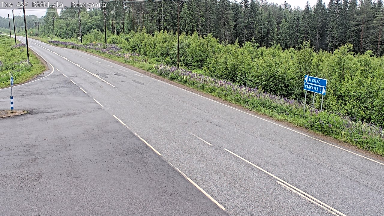 Kelikamerat Kuva Tie 482 Rääkkylä, Rasivaara, Rääkkylä, Pohjois-Karjala