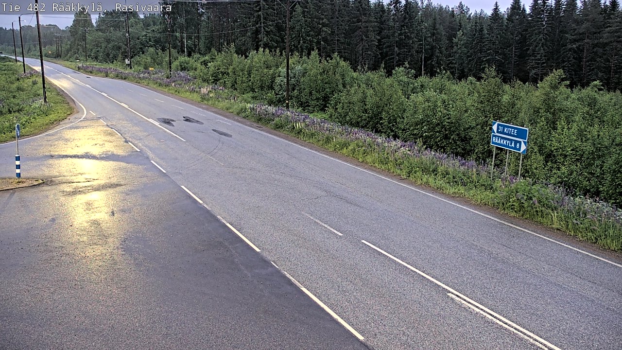 Kelikamerat Kuva Tie 482 Rääkkylä, Rasivaara, Rääkkylä, Pohjois-Karjala