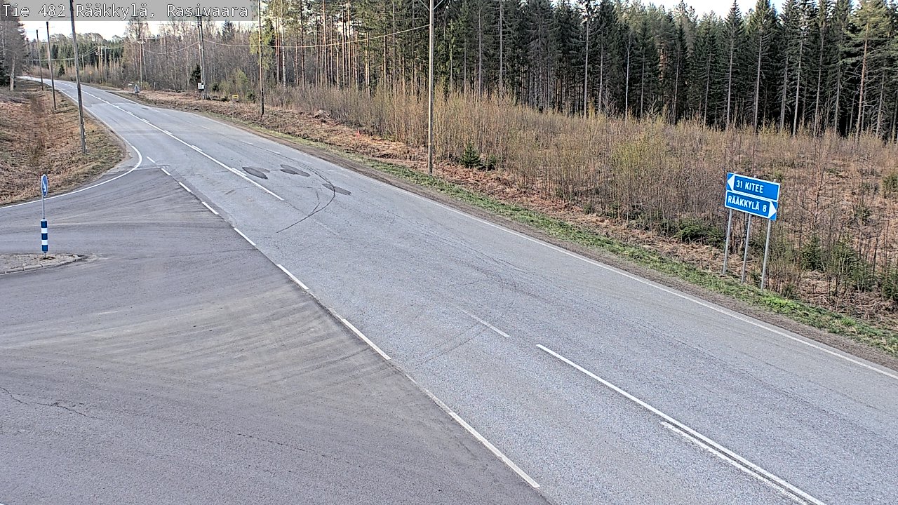 Kelikamerat Kuva Tie 482 Rääkkylä, Rasivaara, Rääkkylä, Pohjois-Karjala