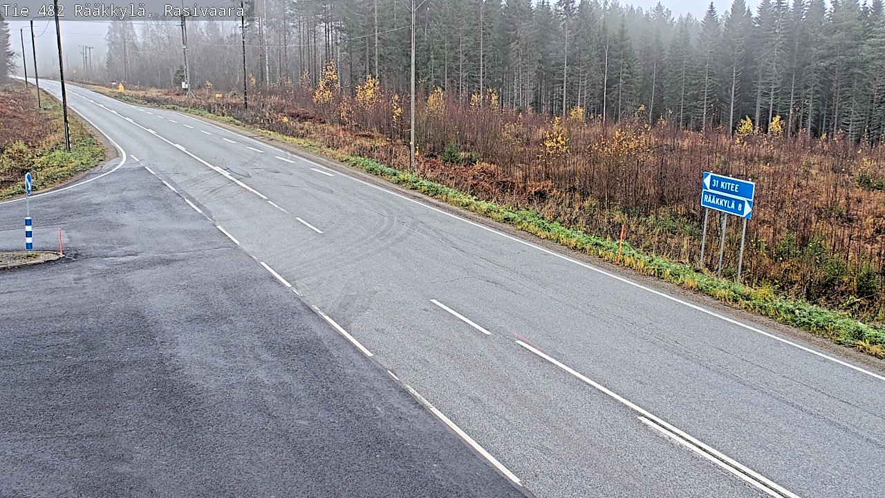 Kelikamerat Kuva Tie 482 Rääkkylä, Rasivaara, Rääkkylä, Pohjois-Karjala
