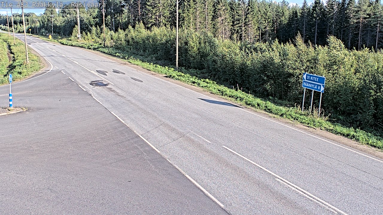 Kelikamerat Kuva Tie 482 Rääkkylä, Rasivaara, Rääkkylä, Pohjois-Karjala