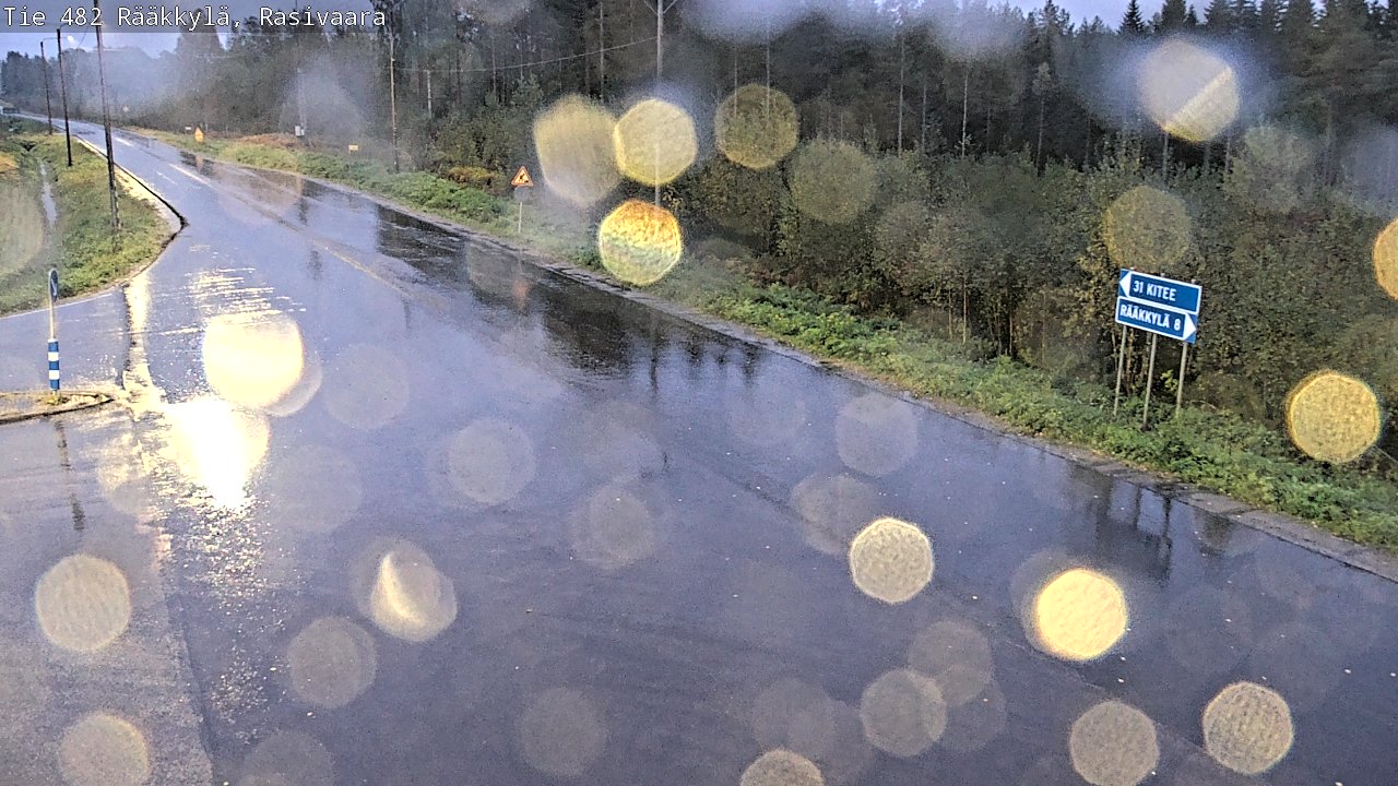Weather Camera Image Väg 482 Rääkkylä, Rasivaara, Rääkkylä, Pohjois-Karjala