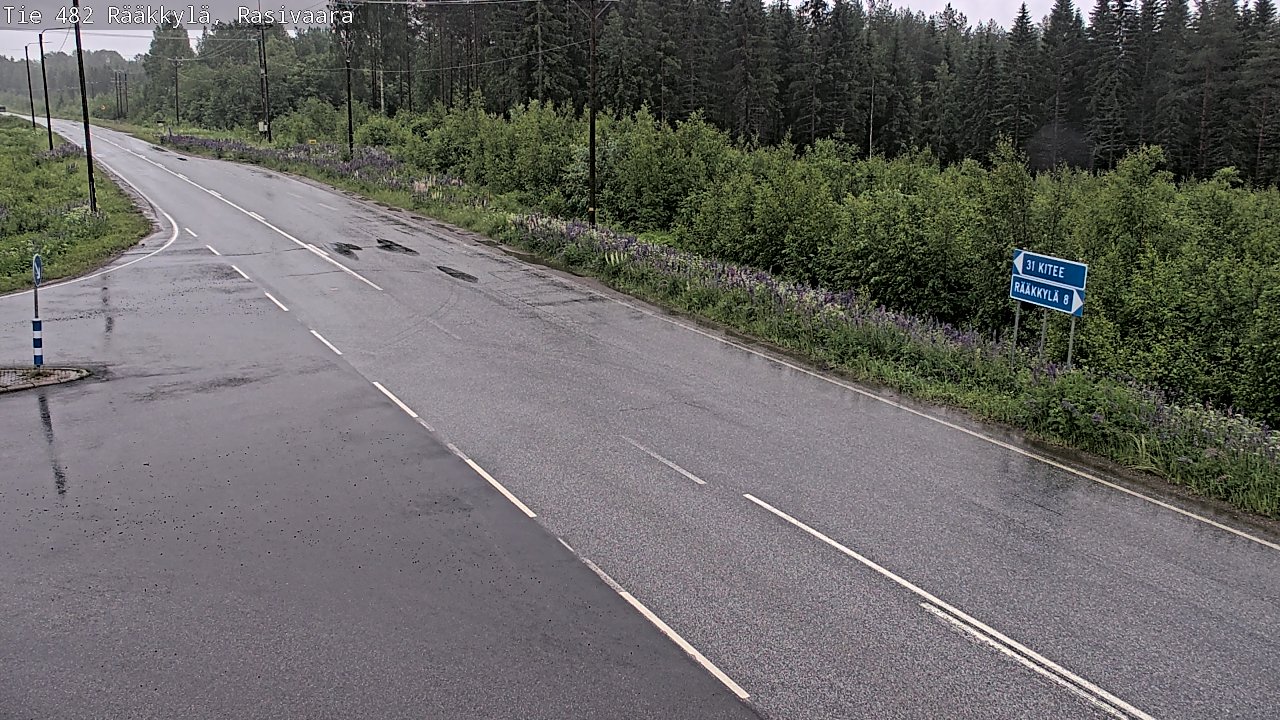 Kelikamerat Kuva Tie 482 Rääkkylä, Rasivaara, Rääkkylä, Pohjois-Karjala