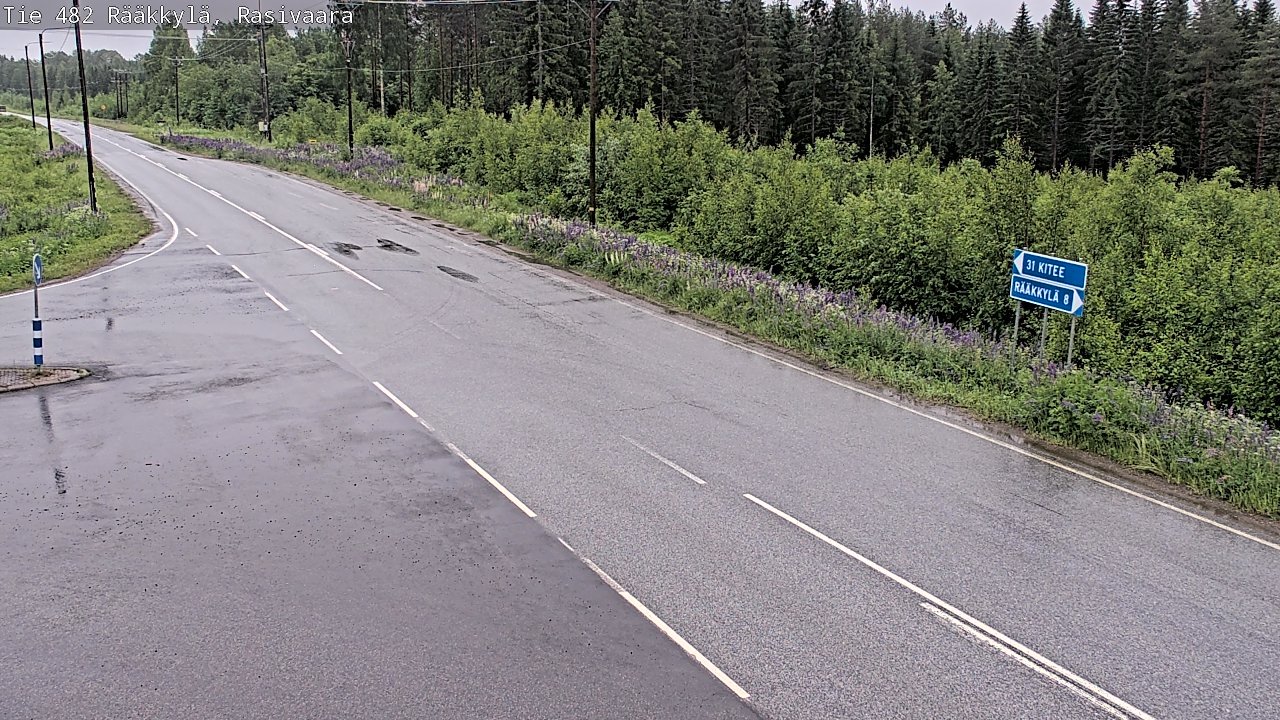 Kelikamerat Kuva Tie 482 Rääkkylä, Rasivaara, Rääkkylä, Pohjois-Karjala