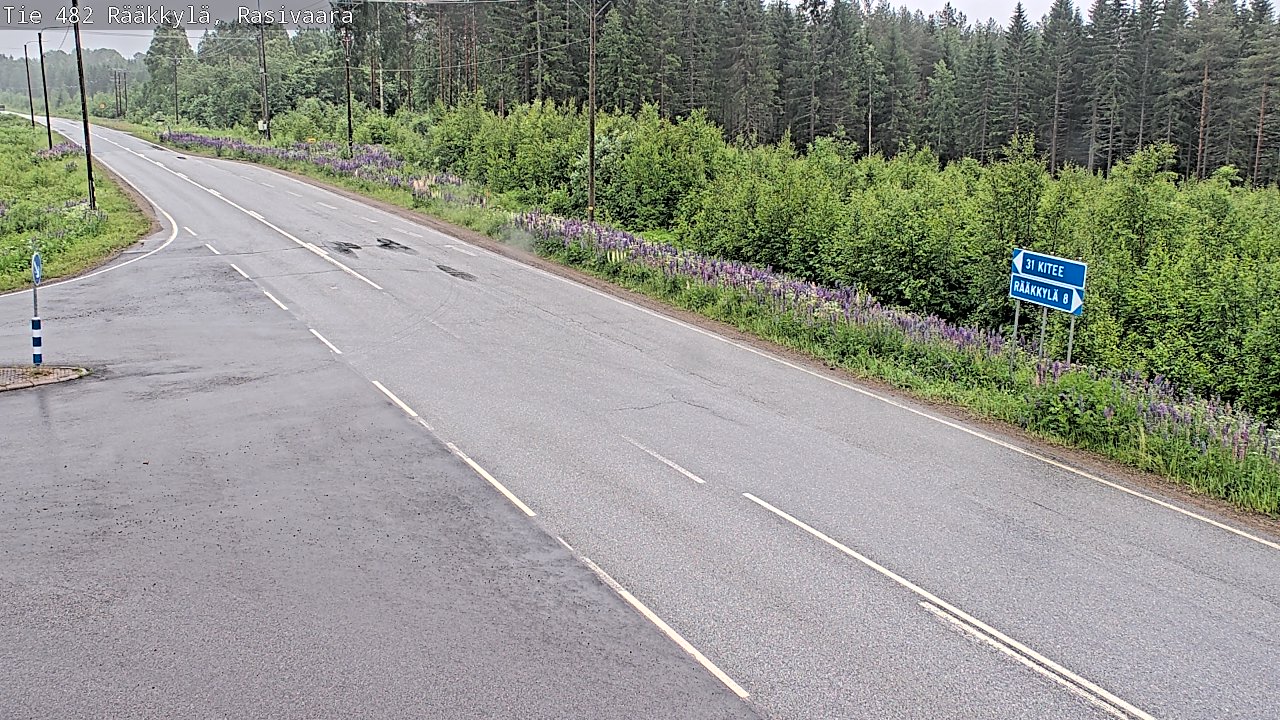Kelikamerat Kuva Tie 482 Rääkkylä, Rasivaara, Rääkkylä, Pohjois-Karjala