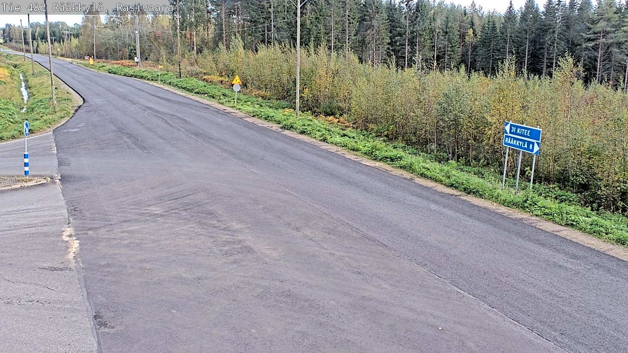 Kelikamerat Kuva Tie 482 Rääkkylä, Rasivaara, Rääkkylä, Pohjois-Karjala