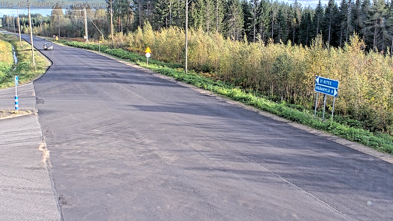 Kelikamerat Kuva Tie 482 Rääkkylä, Rasivaara, Rääkkylä, Pohjois-Karjala