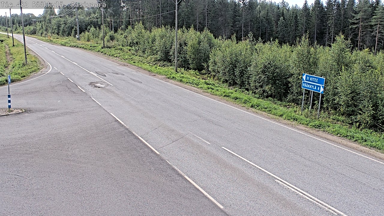 Kelikamerat Kuva Tie 482 Rääkkylä, Rasivaara, Rääkkylä, Pohjois-Karjala