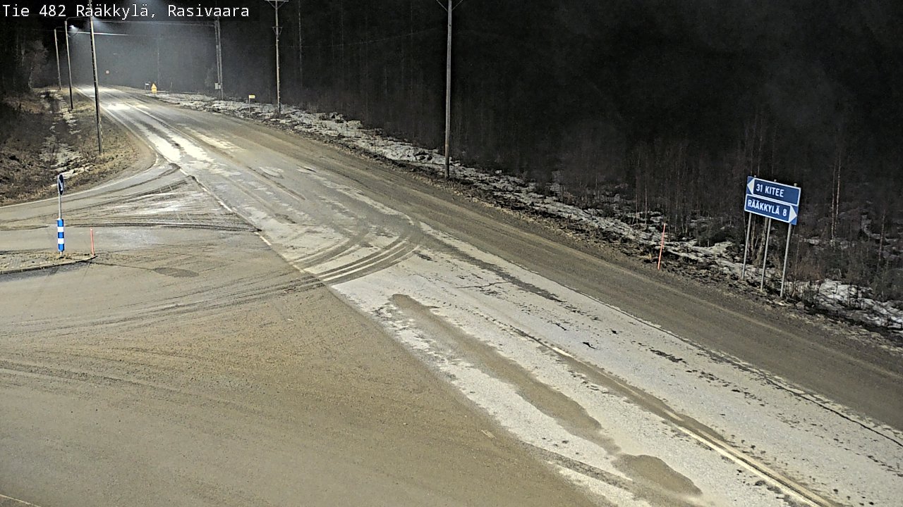 Weather Camera Image Road 482 Rääkkylä, Rasivaara, Rääkkylä, Pohjois-Karjala