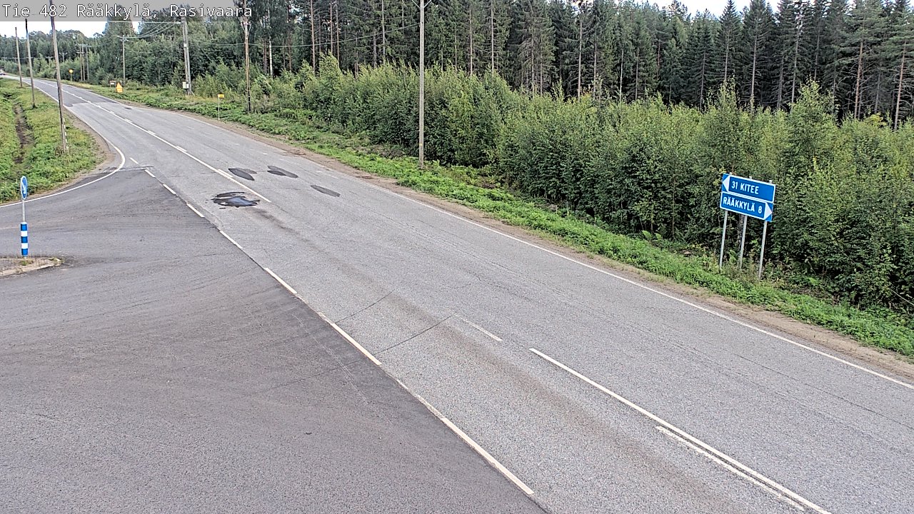 Kelikamerat Kuva Tie 482 Rääkkylä, Rasivaara, Rääkkylä, Pohjois-Karjala