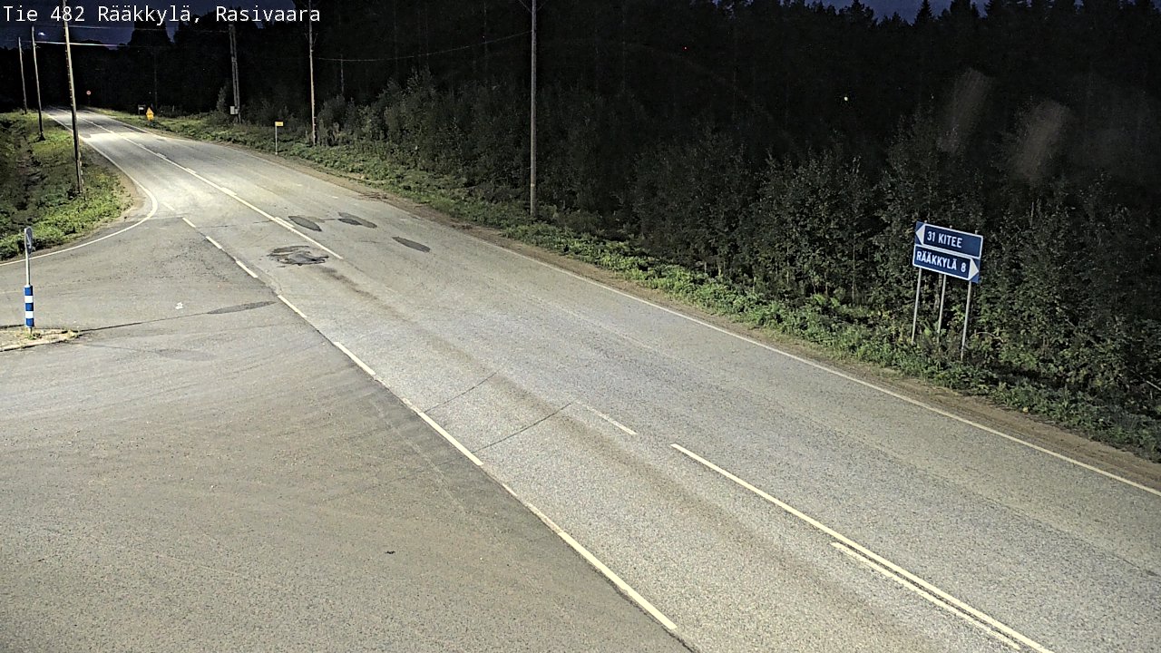 Kelikamerat Kuva Tie 482 Rääkkylä, Rasivaara, Rääkkylä, Pohjois-Karjala