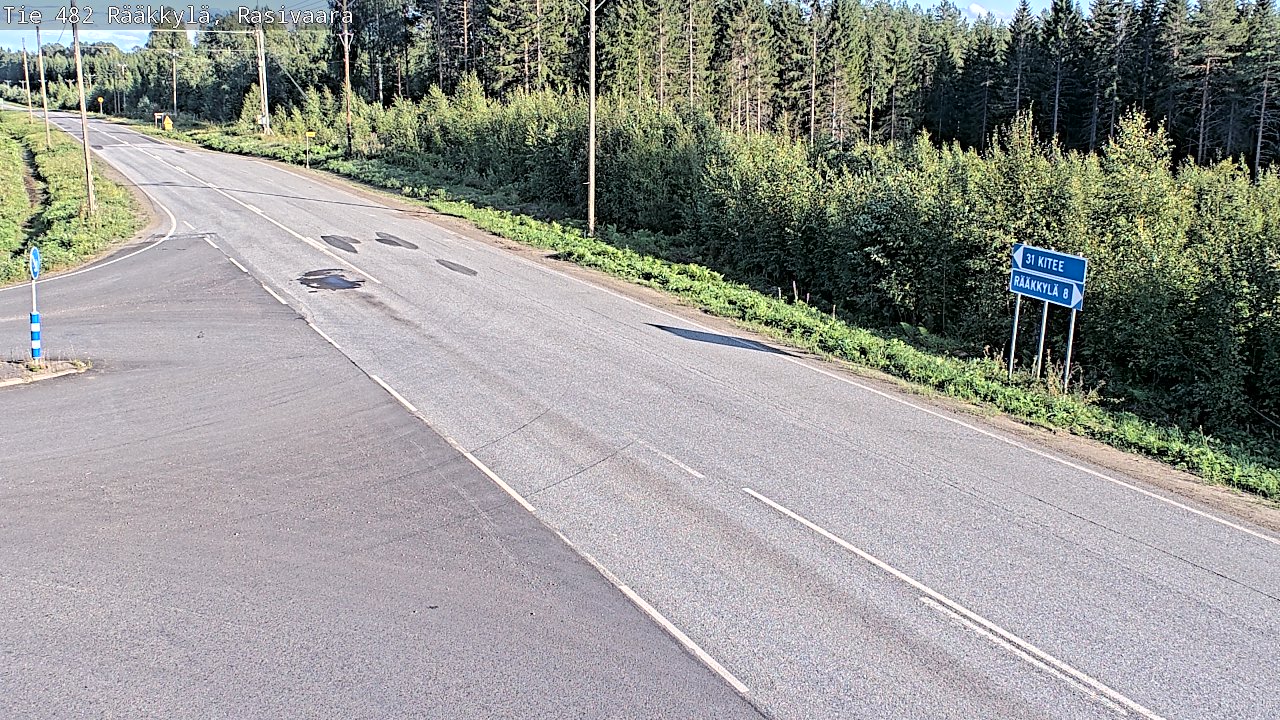 Kelikamerat Kuva Tie 482 Rääkkylä, Rasivaara, Rääkkylä, Pohjois-Karjala
