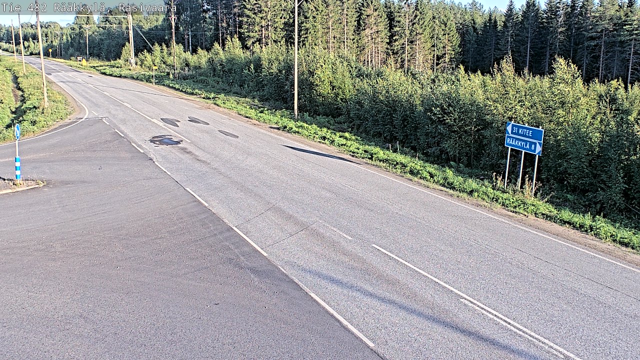 Kelikamerat Kuva Tie 482 Rääkkylä, Rasivaara, Rääkkylä, Pohjois-Karjala