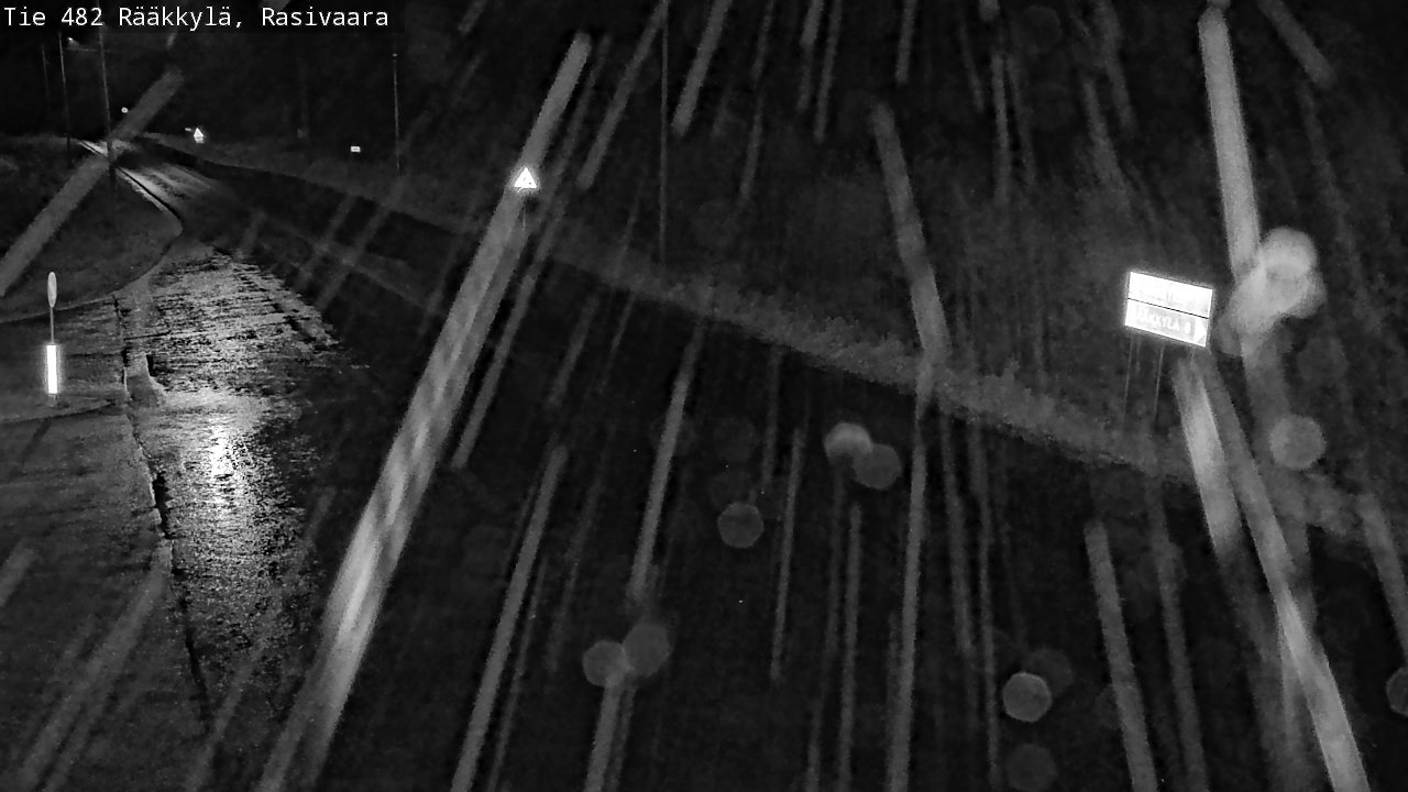 Weather Camera Image Väg 482 Rääkkylä, Rasivaara, Rääkkylä, Pohjois-Karjala