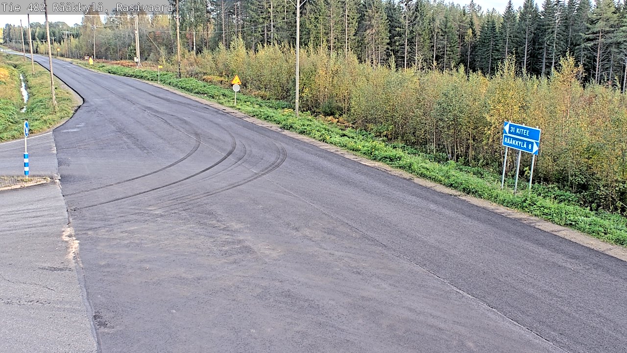 Kelikamerat Kuva Tie 482 Rääkkylä, Rasivaara, Rääkkylä, Pohjois-Karjala