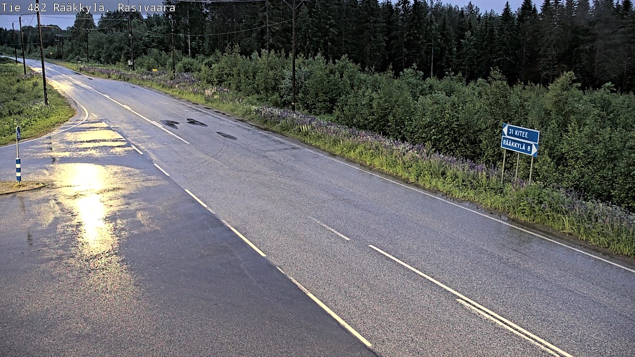 Kelikamerat Kuva Tie 482 Rääkkylä, Rasivaara, Rääkkylä, Pohjois-Karjala