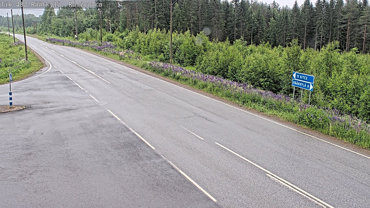 Kelikamerat Kuva Tie 482 Rääkkylä, Rasivaara, Rääkkylä, Pohjois-Karjala