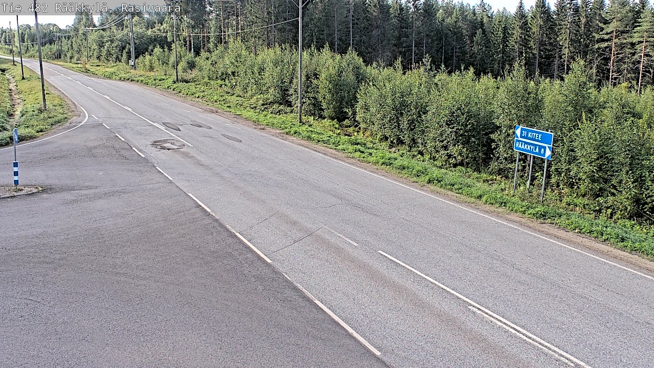 Kelikamerat Kuva Tie 482 Rääkkylä, Rasivaara, Rääkkylä, Pohjois-Karjala