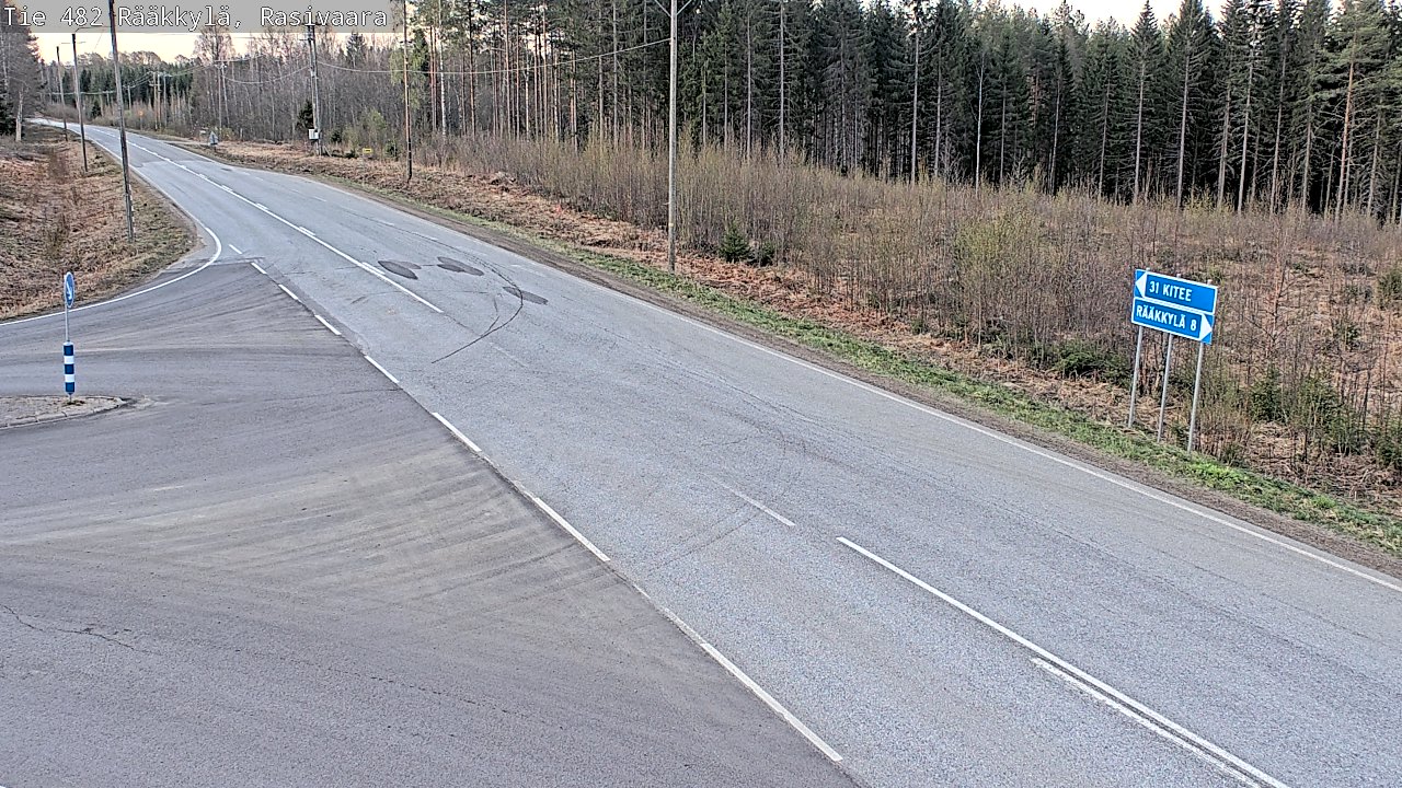 Kelikamerat Kuva Tie 482 Rääkkylä, Rasivaara, Rääkkylä, Pohjois-Karjala
