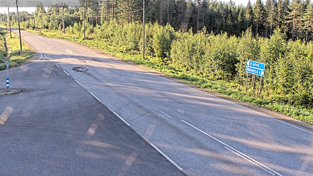 Kelikamerat Kuva Tie 482 Rääkkylä, Rasivaara, Rääkkylä, Pohjois-Karjala