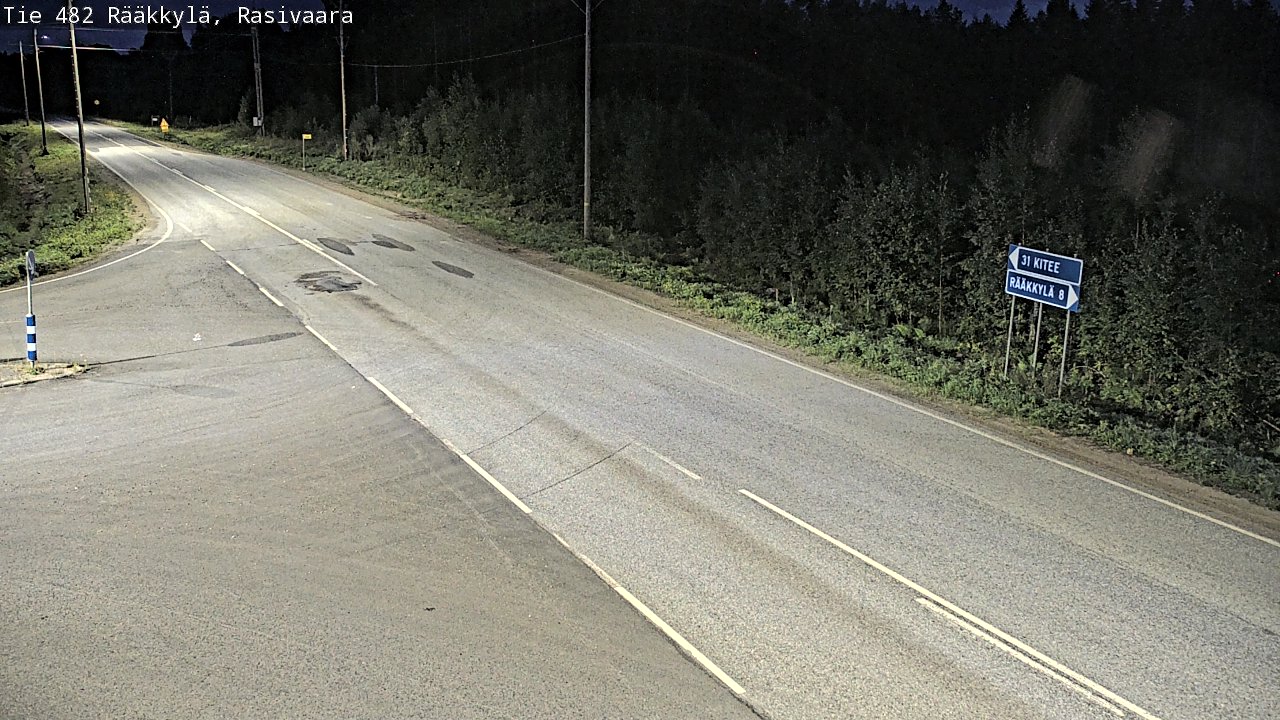 Kelikamerat Kuva Tie 482 Rääkkylä, Rasivaara, Rääkkylä, Pohjois-Karjala