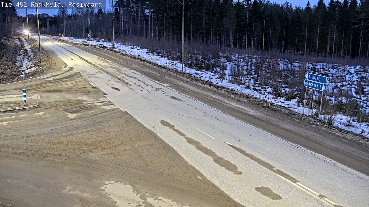 Kelikamerat Kuva Tie 482 Rääkkylä, Rasivaara, Rääkkylä, Pohjois-Karjala