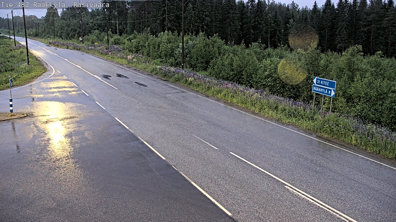 Kelikamerat Kuva Tie 482 Rääkkylä, Rasivaara, Rääkkylä, Pohjois-Karjala