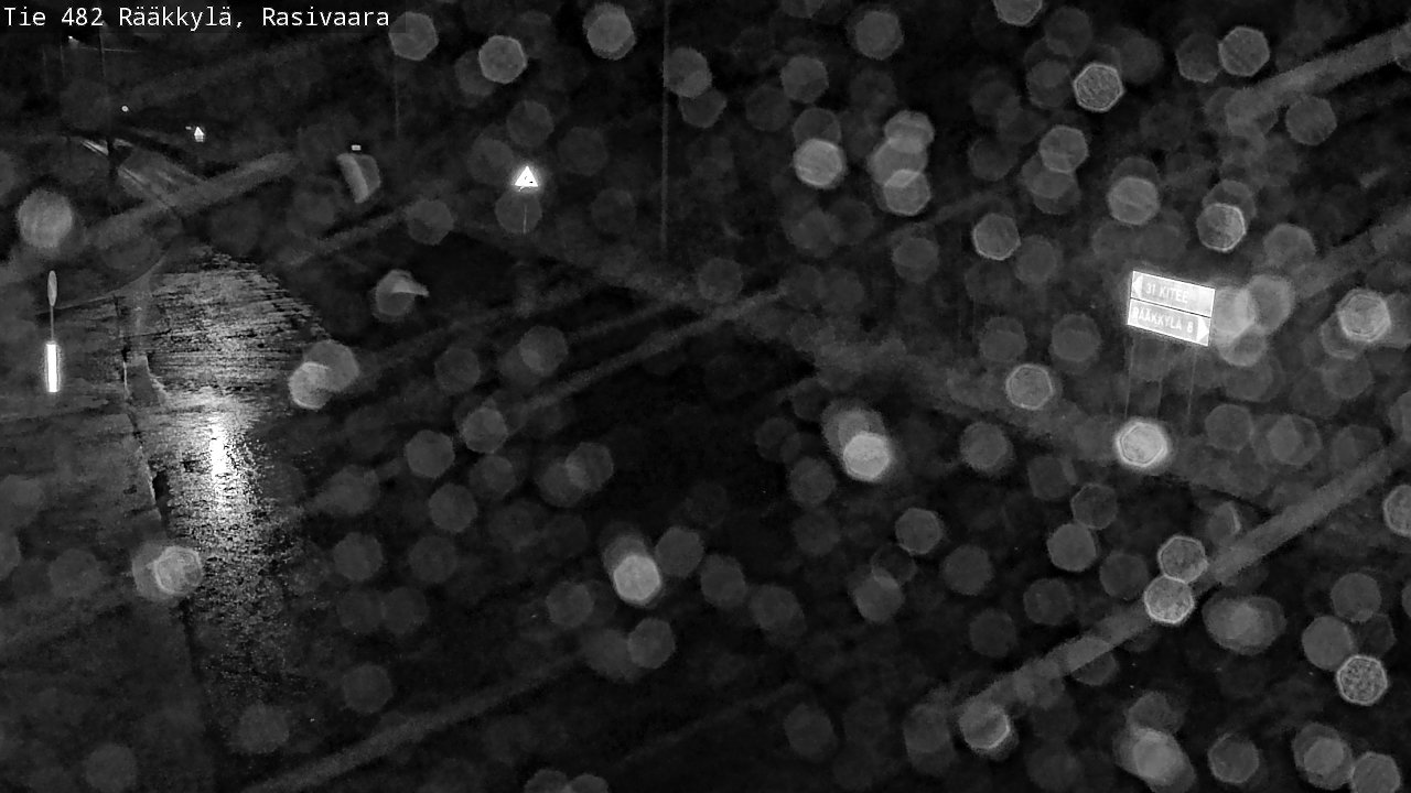 Weather Camera Image Väg 482 Rääkkylä, Rasivaara, Rääkkylä, Pohjois-Karjala