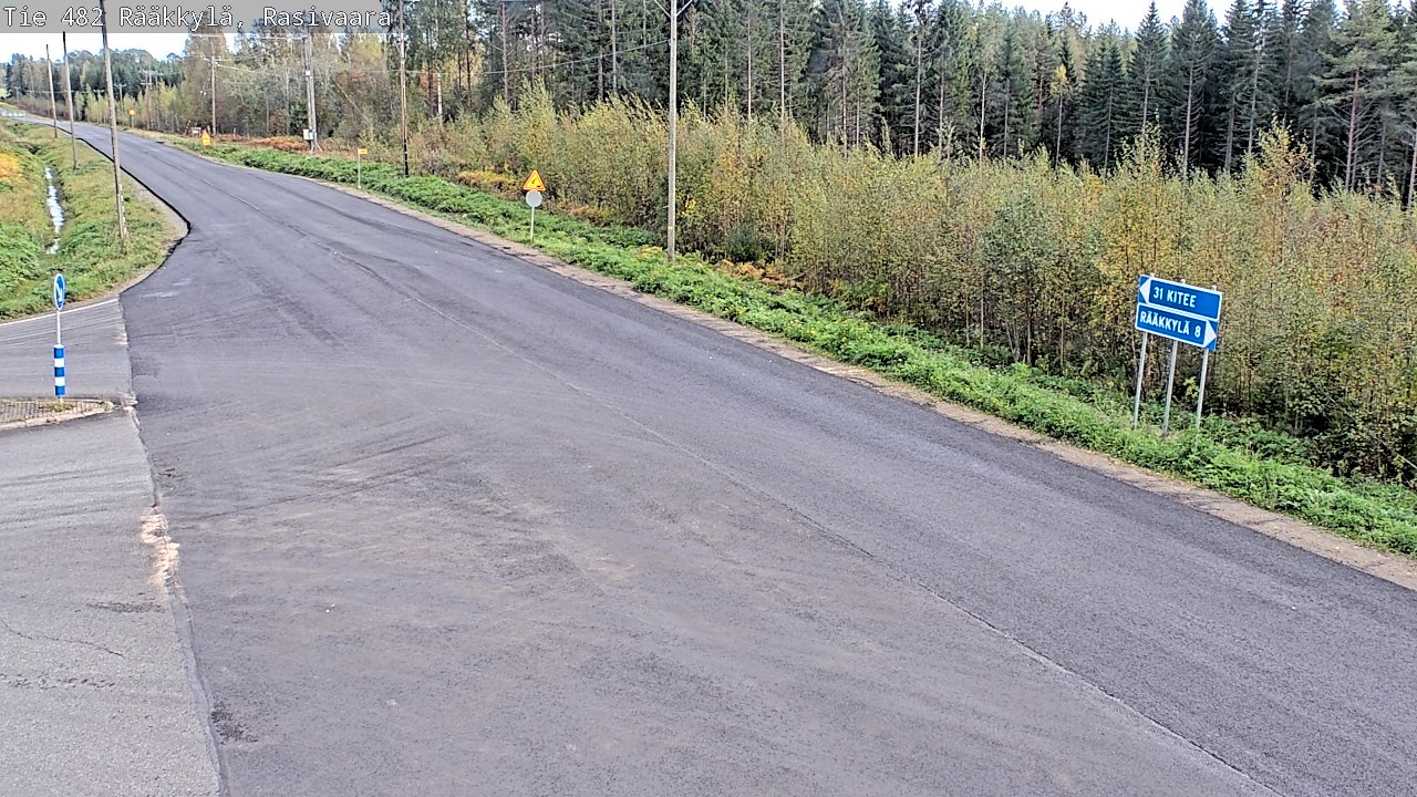 Kelikamerat Kuva Tie 482 Rääkkylä, Rasivaara, Rääkkylä, Pohjois-Karjala