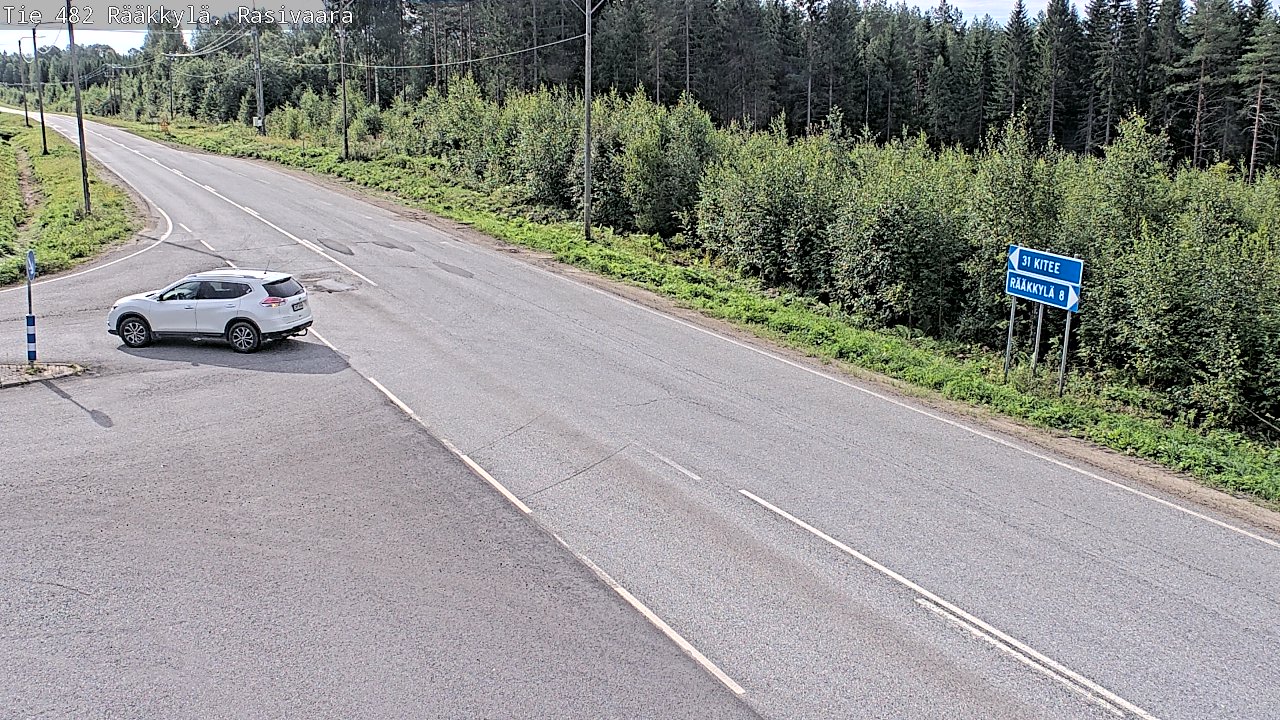 Kelikamerat Kuva Tie 482 Rääkkylä, Rasivaara, Rääkkylä, Pohjois-Karjala