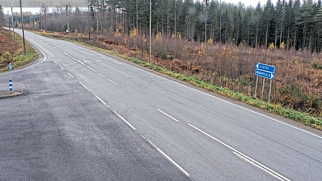 Kelikamerat Kuva Tie 482 Rääkkylä, Rasivaara, Rääkkylä, Pohjois-Karjala