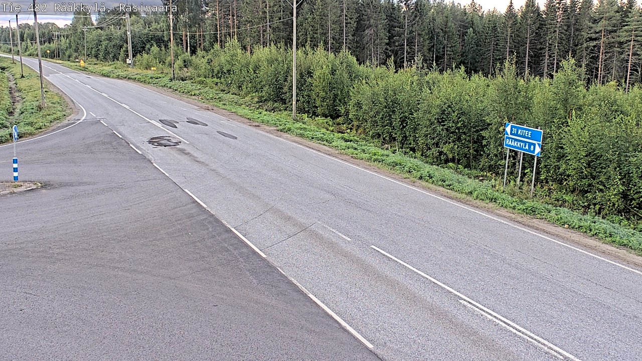 Kelikamerat Kuva Tie 482 Rääkkylä, Rasivaara, Rääkkylä, Pohjois-Karjala