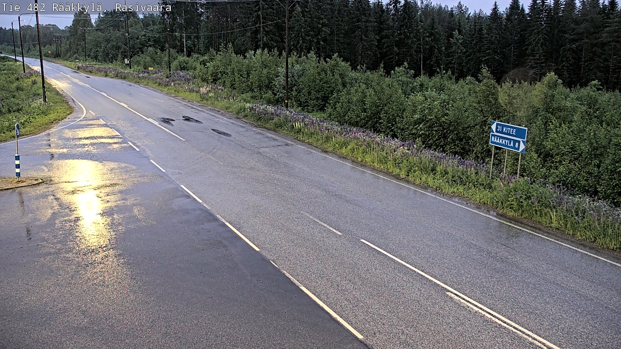 Kelikamerat Kuva Tie 482 Rääkkylä, Rasivaara, Rääkkylä, Pohjois-Karjala