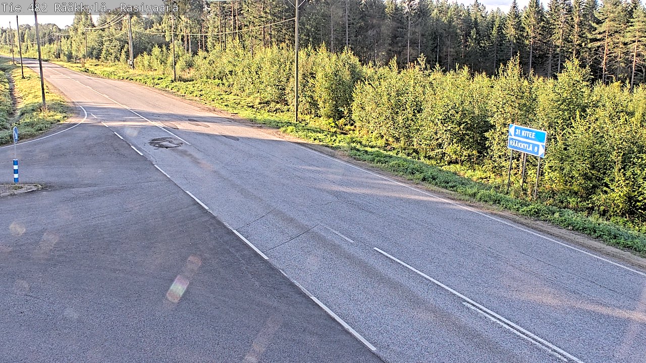 Kelikamerat Kuva Tie 482 Rääkkylä, Rasivaara, Rääkkylä, Pohjois-Karjala