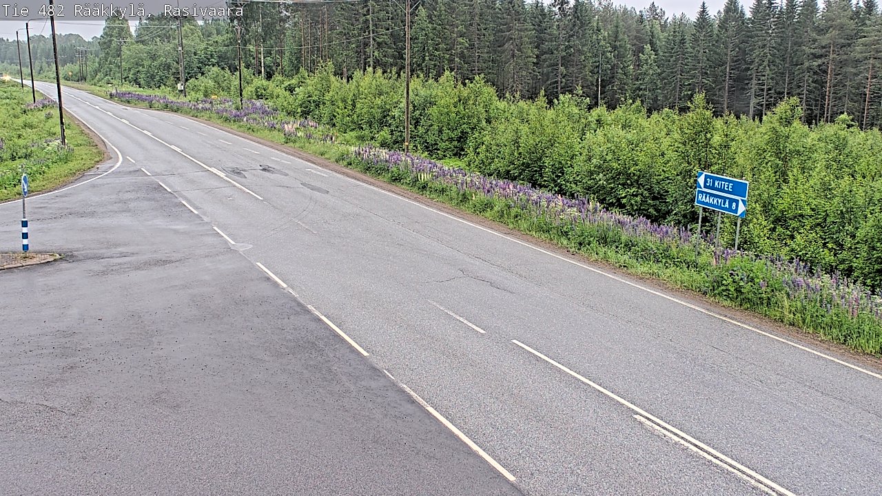 Kelikamerat Kuva Tie 482 Rääkkylä, Rasivaara, Rääkkylä, Pohjois-Karjala