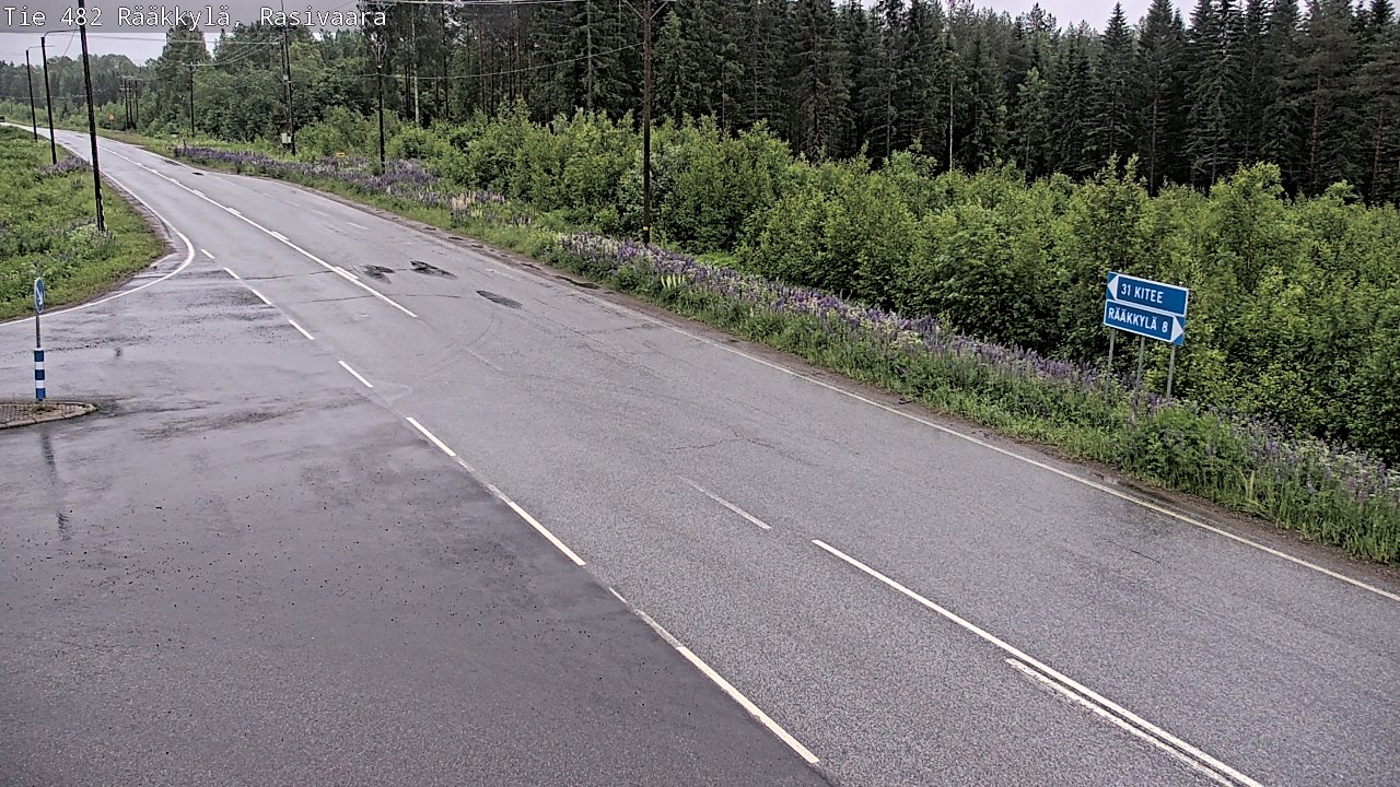 Kelikamerat Kuva Tie 482 Rääkkylä, Rasivaara, Rääkkylä, Pohjois-Karjala