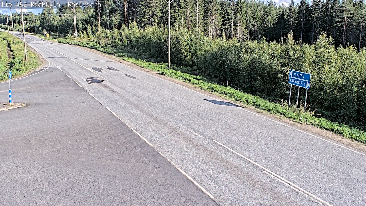 Kelikamerat Kuva Tie 482 Rääkkylä, Rasivaara, Rääkkylä, Pohjois-Karjala