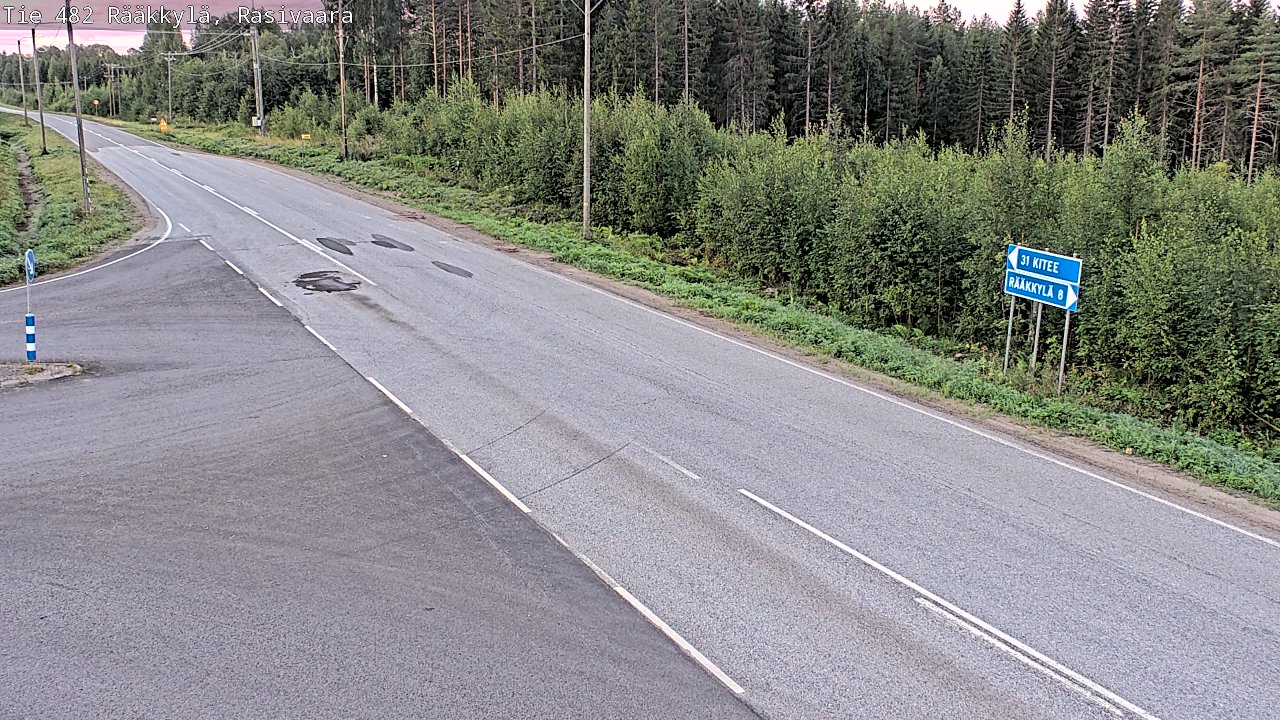 Kelikamerat Kuva Tie 482 Rääkkylä, Rasivaara, Rääkkylä, Pohjois-Karjala