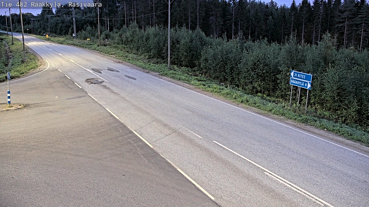 Kelikamerat Kuva Tie 482 Rääkkylä, Rasivaara, Rääkkylä, Pohjois-Karjala