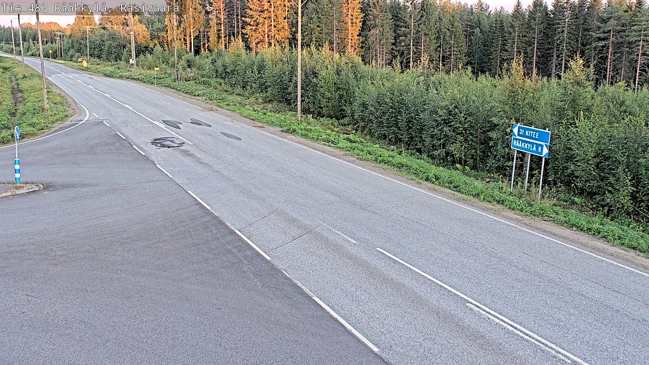Kelikamerat Kuva Tie 482 Rääkkylä, Rasivaara, Rääkkylä, Pohjois-Karjala
