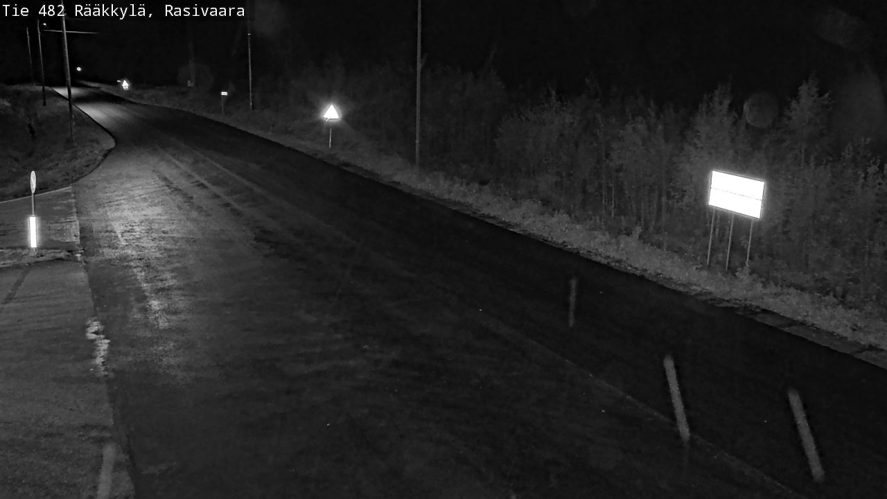 Weather Camera Image Väg 482 Rääkkylä, Rasivaara, Rääkkylä, Pohjois-Karjala