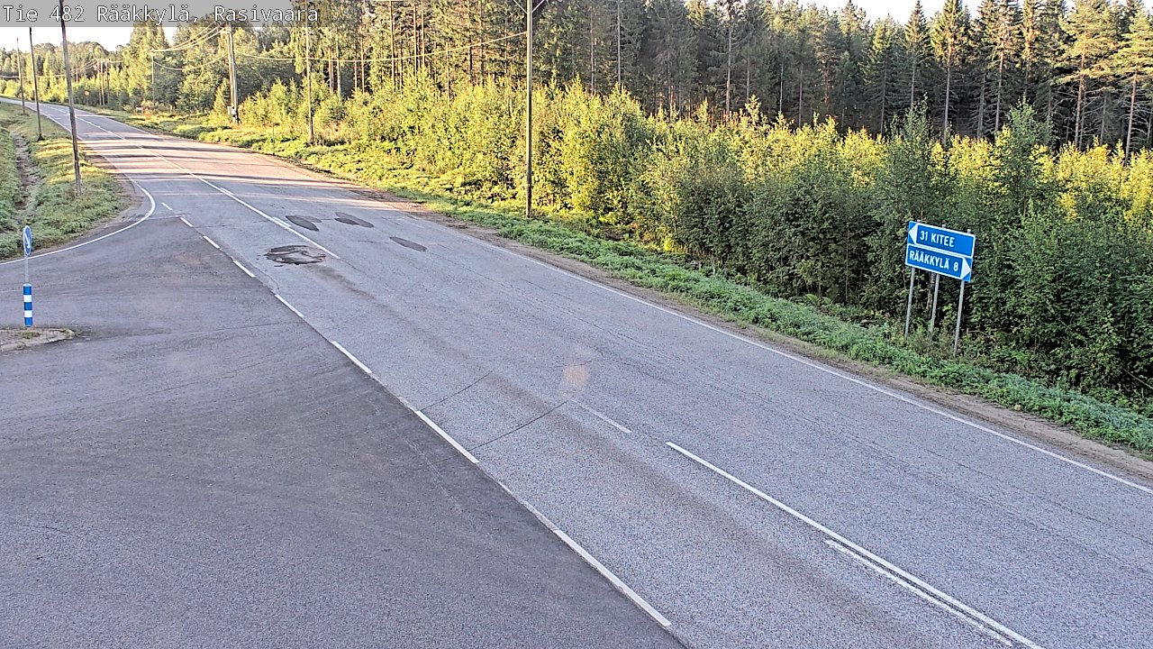Kelikamerat Kuva Tie 482 Rääkkylä, Rasivaara, Rääkkylä, Pohjois-Karjala