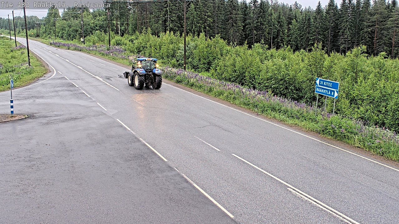 Kelikamerat Kuva Tie 482 Rääkkylä, Rasivaara, Rääkkylä, Pohjois-Karjala