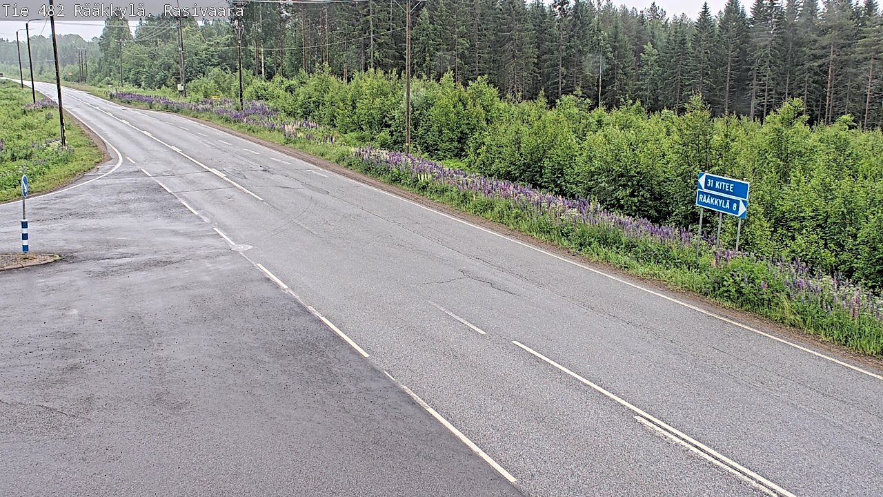 Kelikamerat Kuva Tie 482 Rääkkylä, Rasivaara, Rääkkylä, Pohjois-Karjala