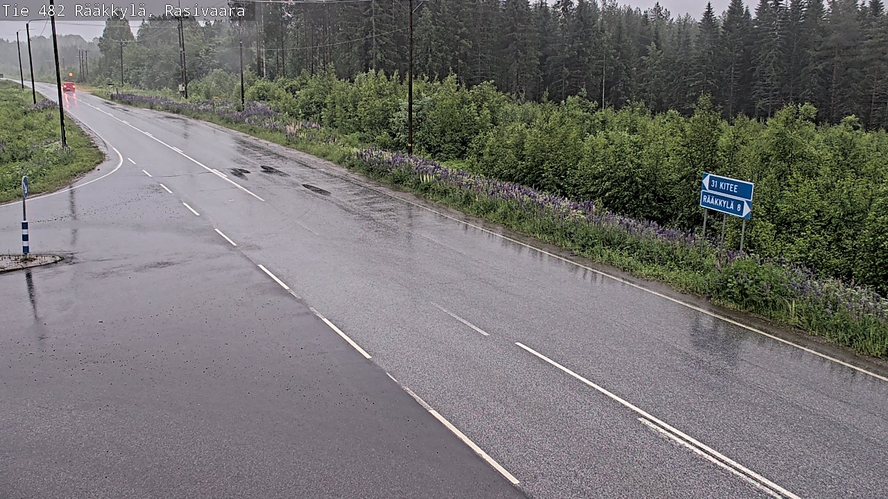 Kelikamerat Kuva Tie 482 Rääkkylä, Rasivaara, Rääkkylä, Pohjois-Karjala