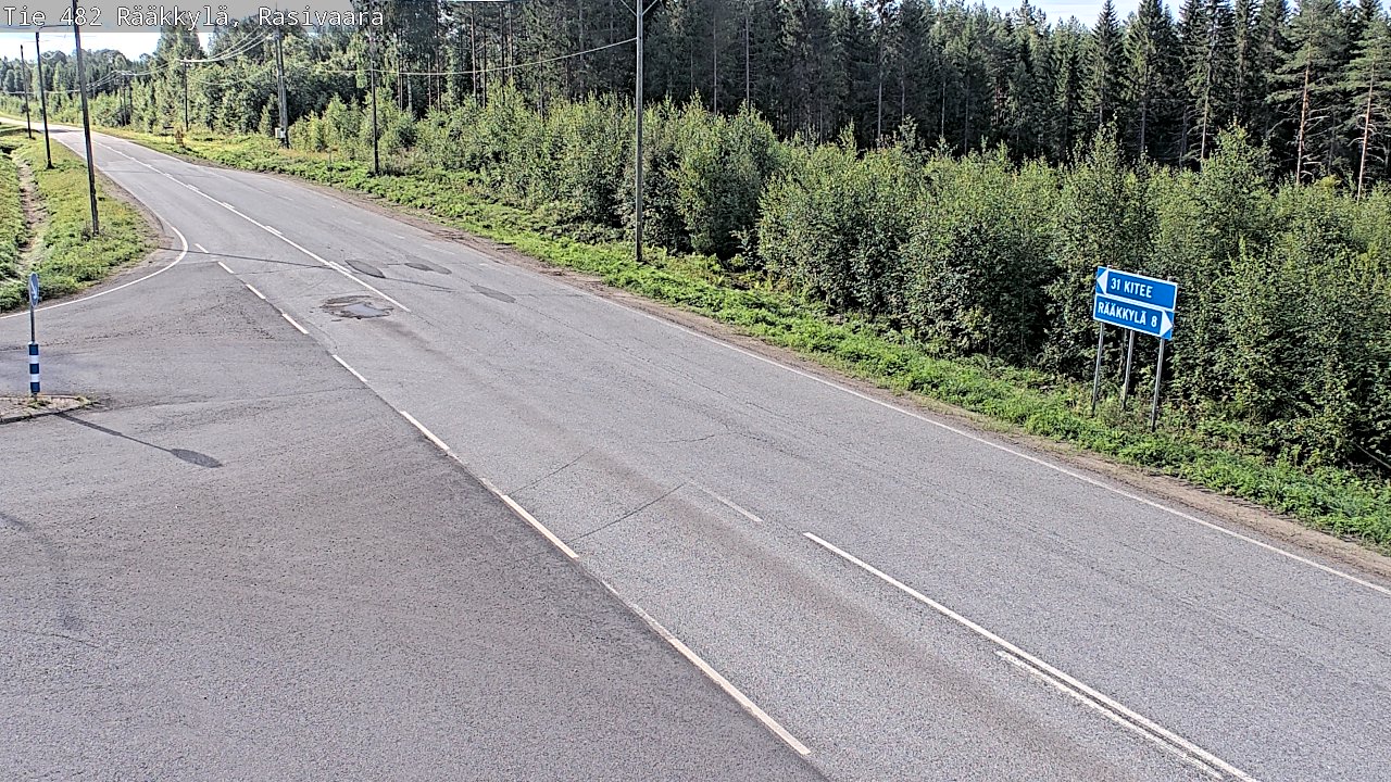 Kelikamerat Kuva Tie 482 Rääkkylä, Rasivaara, Rääkkylä, Pohjois-Karjala