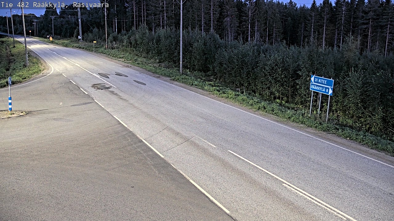 Kelikamerat Kuva Tie 482 Rääkkylä, Rasivaara, Rääkkylä, Pohjois-Karjala