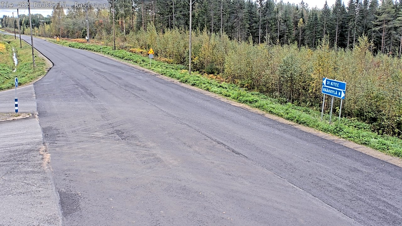 Kelikamerat Kuva Tie 482 Rääkkylä, Rasivaara, Rääkkylä, Pohjois-Karjala