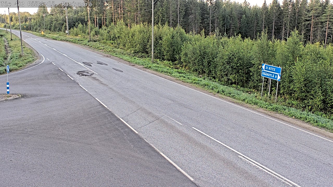 Kelikamerat Kuva Tie 482 Rääkkylä, Rasivaara, Rääkkylä, Pohjois-Karjala