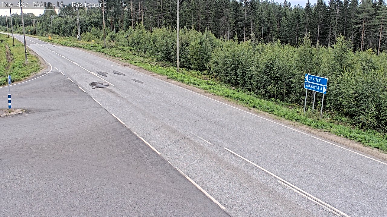 Kelikamerat Kuva Tie 482 Rääkkylä, Rasivaara, Rääkkylä, Pohjois-Karjala